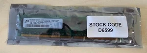 Micron 1Gb PC2-3200R MT18HT12872Y-40EB3  Ref00258 - Picture 1 of 1