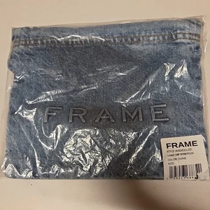 Rahmen Denim Tasche Kordelzug Göttliches Make-up Kosmetik Jeans Handtasche - Bild 1 von 4