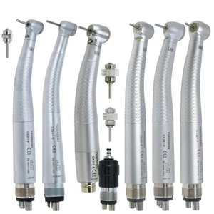 COXO Turbina Dental Pieza de Mano 4 Agujeros Alta Velocidad E Generador Autoalimentación LED Mini - Imagen 1 de 101