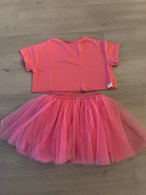 Falda de tul rosa brillante Next para niñas talla 2 Foto 1 de 4