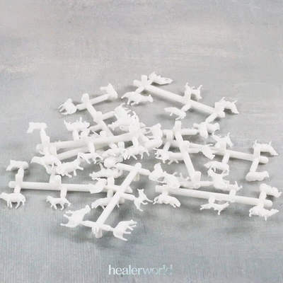 12PC HO/OO 1:87 Scale Miniatures Lot Sheeps Grassland Animal Unpainted Model - Image 1 of 4