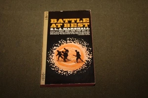 Battle At Best by S. L. A. Marshall 1965 PB 1st Print Pocket Books - Bild 1 von 14