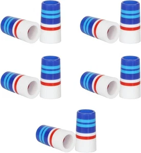 10 Piezas Coloridas GOLF NUEVO PREMIUM NEGRO PUNTA CÓNICA FÉRULAS DE HIERRO - Imagen 1 de 6