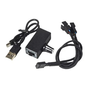 Regulador de velocidad PWM, 12V, 4 polos, regulador de ventilador PWM, fuente de alimentación USB tipo C8245 - Imagen 1 de 19