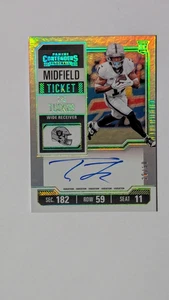 Contenders Tre Tucker Rookie On Card 2023 automático/50 Midfield Ticket Variation RC - Imagen 1 de 4
