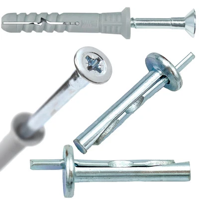 DOITBAU 1000x Nageldübel Schlagdübel Einschlagdübel Deckennagel Dübel Trockenbau WDVS