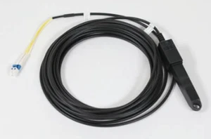 Harting Outdoor Multi-Mode 10M Fiber Optic Cable w/Harting SFP to LC Connector - Picture 1 of 2