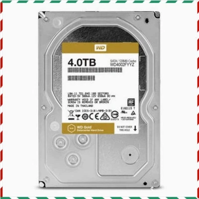 WD Gold Enterprise 4TB WD4002FYYZ 7200 RPM 6Gb/s 128MB 3.5" Internal Hard Disk - Image 1 of 3