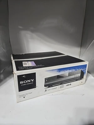 Brand New Sony CD Player (CDP-CE500) 5-Disc Changer - Sealed Free Shipping - Image 1 of 4