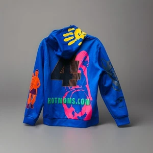 Drake Big As The What Tour/FATD Tour Blue Hoodie Merch (Size Small - Picture 1 of 8