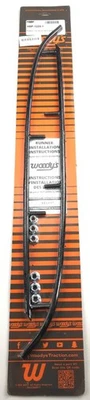 Woodys Top-Stock Hardweld Snowmobile Wear Bar Runners (HSP-1225) - Image 1 of 2