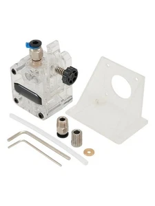 Transparentes Gehäuse Dual Gear Extruder für FDM für 3D Druck Anwendungen - Bild 1 von 12