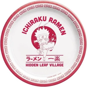 Naruto Manga Anime TV Series Kids Birthday Party 7" Paper Dessert Plates - Picture 1 of 1