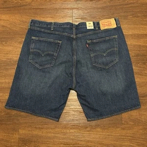 NEU Levi’s 501 Jeansshorts Herren Größe 44 x 9 dunkle Waschung Denim Stretch - Bild 1 von 20