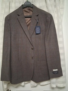 NEU ETIKETT AUF JOS.A BANK BLAZER HERBST WINTER WOLLE KASCHMIR 42l BESATZ PASSFORM - Bild 1 von 4