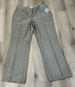 KASPER Women's Dress Pants Carly Curvy Fit Size 14 Pockets Hazel Career NWT - Picture 1 of 9