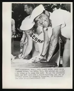 MIEMBRO DE LA COPA GOLFISTA RYDER JOHNNY PALMER GOLF FOTO ORIGINAL PGA DE COLECCIÓN - Imagen 1 de 2