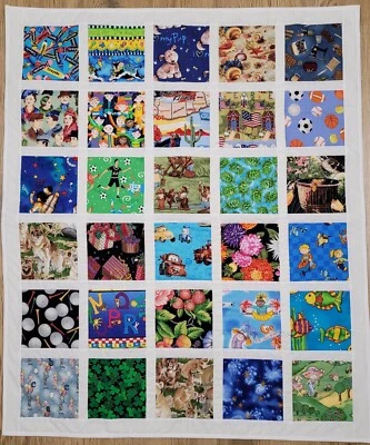 Edredón para bebé I SPY #15- 34" X 41" I SPY, edredón de pared, colcha para regazo, edredón para niños pequeños Foto 1 de 4