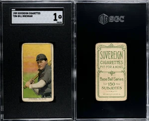 T206 Bill Hinchman || Sovereign 150 || SGC 1 || Tough Card - Picture 1 of 1