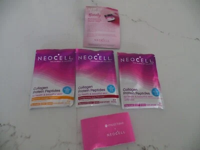 Neocell Collagen Protein Peptides 3 packets, .78 oz ea, Must Have NEW SEALED!!!! - Image 1 of 4