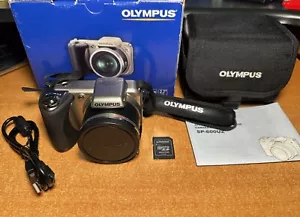 Olympus SP-600UZ 12.0MP 15X Zoom Digital Camera+ Box + Case + More (2449) - Picture 1 of 16