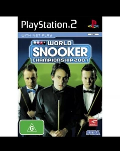World Snooker Championship 2007 PS2 Game VGC With Manual - FREE POST - Bild 1 von 1