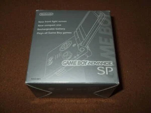 New Game Boy Advance SP Platinum Silver Game Console From Japan Free Shipping - Picture 1 of 2