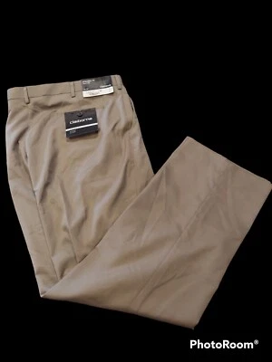 Мужские брюки из микрофибры Claiborne прямой крой размер 38x32 новые с ценниками - Изображение 1 из 4