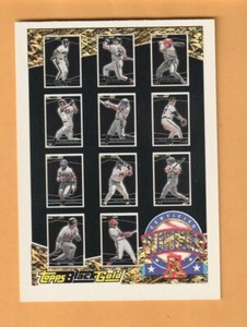 1993 Topps Black Gold #A1 Winner A 1-11 Exchange 9V