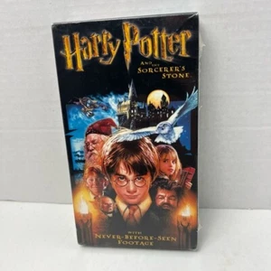 Harry Potter And The Sorcerers Stone VHS Tape 2001 New Sealed - Picture 1 of 12