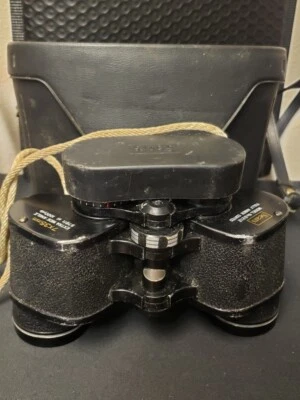 VTG Sears Discoverer 7×35 binoculars  with case Model 6212 Extra Wide Angle - Image 1 of 4