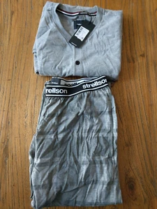 ensemble pyjama homme taille S strellson gris - Picture 1 of 1