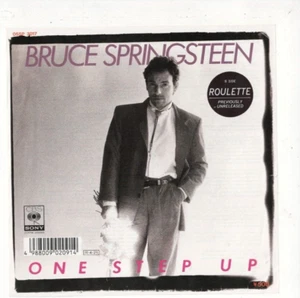 BRUCE SPRINGSTEEN One Step Up JAPAN 7" VINYL w/PS CLASSIC ROCK Singer Songwriter - Picture 1 of 2