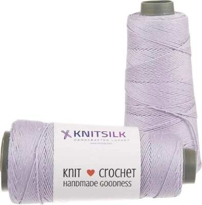KnitSilk Pure Viscose Blend Yarn in Cones Mauve (8 Ply - 160 Yards, Pack of 1) - Image 1 of 3