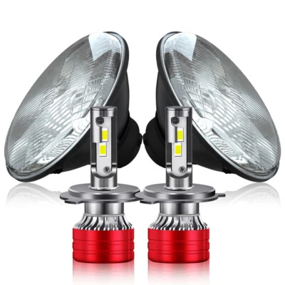Faros LED proyectores de 7 pulgadas DRL para camioneta Chevrolet C10 C20 K10 K20 Foto 1 de 4