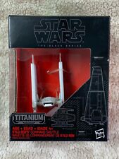 Kylo Ren Command Shuttle Star Wars Titanium Black Series 03 Hasbro 2015 Die-cast
