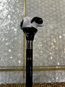 Italian Luxury bunny head walking cane (36-inch) - Picture 1 of 4