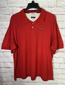 Ecko Men’s Shirt Size 2XL Polo The Banks Hip Hop Red Tee Marc Ecko Y2K
