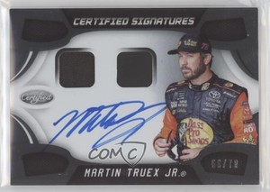 2018 Certified Certified Signature Swatches /78 Martin Truex Jr #CSS-MT Auto