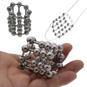 NEW Metal Stretcher Enhancer Ball-Scrotum-Ring-Delay-Ejaculation Restraint Men - Picture 1 of 14
