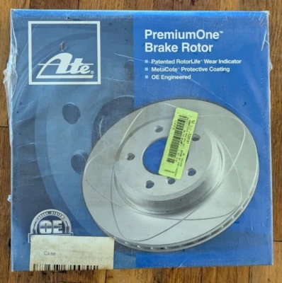 VW ATE Brake Rotors Front, PAIR CW20128 - Image 1 of 4