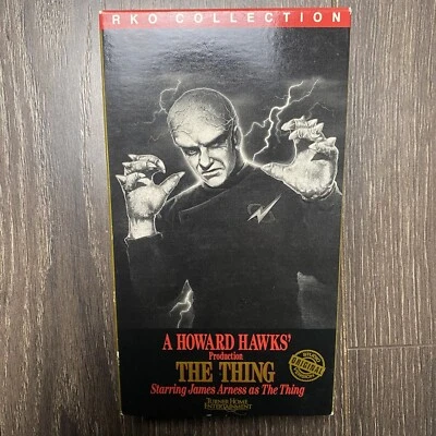Howard Hawks THE THING Original Turner Entertainment RKO Collection (1989 VHS) - Image 1 of 4