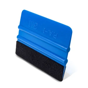1x 3M Rakel PA-1-B Farbe Blau Weich inkl. Filzkante, Folienrakel, Filzrakel - Picture 1 of 4