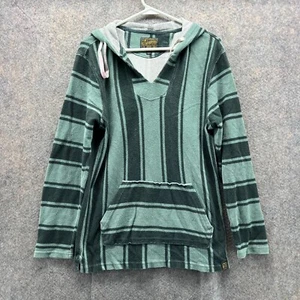 Lucky Brand Sweater Men Medium Adult Green Hoodie Pullover Fleece Jacket Cotton - Picture 1 of 12