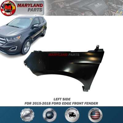 For 2015-2018 Ford Edge Left Front Fender Driver Side LH Foto 1 de 4
