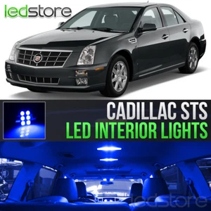2005-2011 Cadillac STS Blue LED Lights Interior Kit - Picture 1 of 6