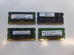10 x HP Ram 1GB PC2-5300 SoDimm SPS:450575-001 446429-001 414046-001, 10 Module - Bild 1 von 2