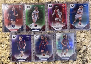 2023-24 Topps Chrome UEFA Women's Pick Your Player Parallels - Picture 1 of 9