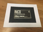 Rico And The Special Aka Jungle Music/-Mounted Original Advert