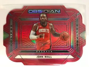 2020-21 Panini Obsidian Eclipse Red Flood John Wall #22 Houston Rockets - Bild 1 von 3